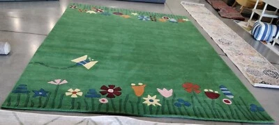 Alfombra mancha trasera verde/multi 9' x 12', precio reducido 1172756217 SFK751A-9 Foto 1 de 4