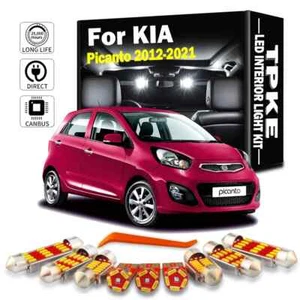Canbus LED Interior Map Trunk Light Kit For KIA Picanto 2012-2021 Car Led Bulbs  - Picture 1 of 9