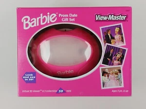 Barbie Prom Date Viewer & 3D Reels Gift Box Set 1999 90's View-Master 36667 New - Picture 1 of 23