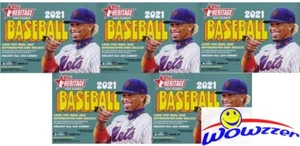 (5) 2021 Topps Heritage HIGH Number Baseball EXCLUSIVE Sealed Blaster Box! - Picture 1 of 2