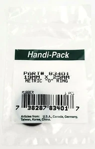 Handi-Pack 83401 19mm x 25mm Metric O Ring - Picture 1 of 5