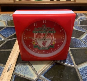 Liverpool FC Football Club Bedside Clock Working Liverpool Soccer Sport Clock - Picture 1 of 9