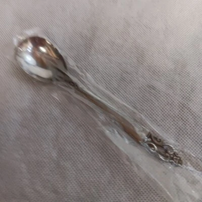 National Olaf Sugar Spoon Stainless Steel 6.125" Foto 1 de 4