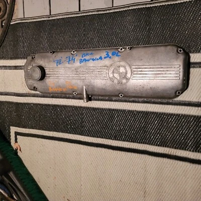 😁1972 1973 1974 BMW BAVARIA 3.0  6 CYL ENGINE Valve COVER ALUMINUM 😁GENUINE😁 - Imagem 1 de 4