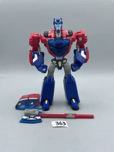Hasbro 2008 Transformers Animated Cybertronian Optimus Prime Deluxe Complete - Picture 1 of 5