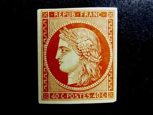 nystamps France Stamp # 7? Mint OG H $3750 AS IS   N14y1594 - Picture 1 of 2