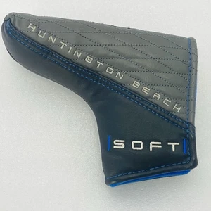 Cubierta de cabeza de putter suave Cleveland Golf Huntington Beach negra/gris/blanca/azul - Imagen 1 de 5