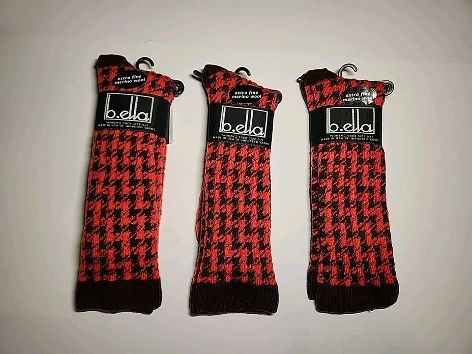 ☆ 3 PARES ☆ calcetines espresso b.ella 83% lana merino Lulu ☕️  Foto 1 de 2