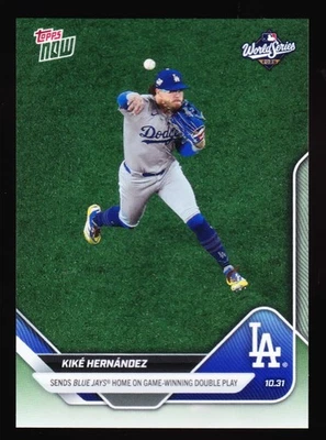 Kike Hernandez Mookie Betts Serie Mundial DP vs Blue Jays 2025 Topps AHORA #918 Foto 1 de 2