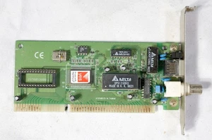 Vintage Generic NE2000 10Base2 10BaseT ethernet adapter 16 bit ISA ISAC13 - Picture 1 of 3