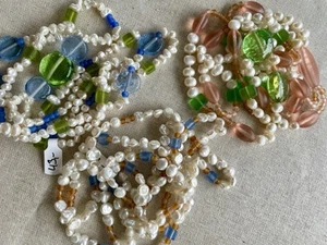 Süßwasserperlenkette lang 3 Stück  - Bild 1 von 17