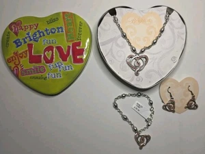 Brighton Sausalito Jewelry Set Necklace Bracelet Earrings NWT Retired Rare - Picture 1 of 9
