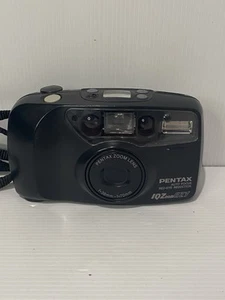Pentax IQZoom EZY 35mm Film Camera 38-70mm Zoom Lens Point & Shoot Tested Works - Picture 1 of 10