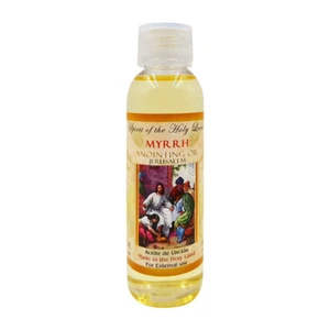 Aceite de unción de mirra natural de Israel bendecido en Jerusalén Tierra Santa 2 fl.oz - Imagen 1 de 1
