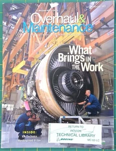 McGraw-Hill Overhaul & Maintenance Magazine Jan/Feb 2003 Vol. 9 No. 1 ex-library - Picture 1 of 5