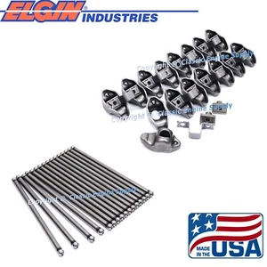 USA Made Rocker Arm & Push-Rod Set Fits Some 1981-1990 Olds 307 Gas & 350 Diesel - Picture 1 of 9