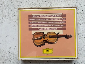 BACH Sonates, Partitas pour Violon Solo - BWV 1001 MILSTEIN COFFRET 2 CD - Imagen 1 de 1
