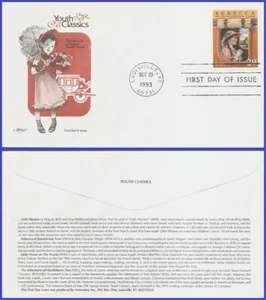 Clásico infantil USA4 #2785 U/A ARTMASTER FDC Rebecca of Sunny Brook Farm - Imagen 1 de 1