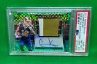2017 Panini Select Cooper Kupp Auto Patch Relic Green Parallel Rc 2/5 Psa 8.5