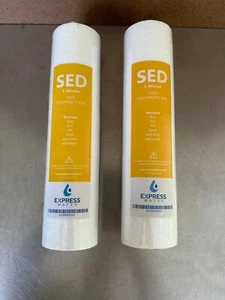 2 Express SED Sediment Water Filter Replacement – 5 Micron High Capacity 10 inch - Picture 1 of 5