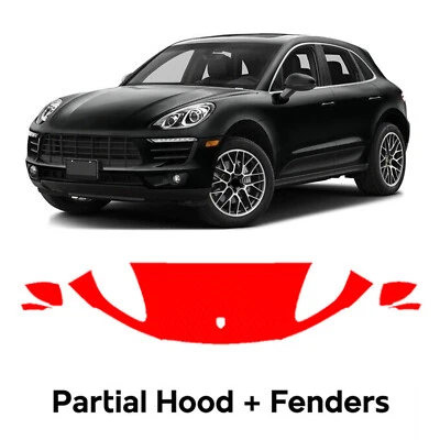 Hood Precut PPF Paint Protection Film For Porsche Macan GTS 2016-2018 Foto 1 de 4