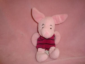 Exclusive Walt Disney Company Winnie the Pooh PIGLET Plush Beanbag 8" - Imagen 1 de 5