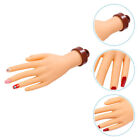  Practice Mannequin Hand Manicure with Nails Model Prosthetic