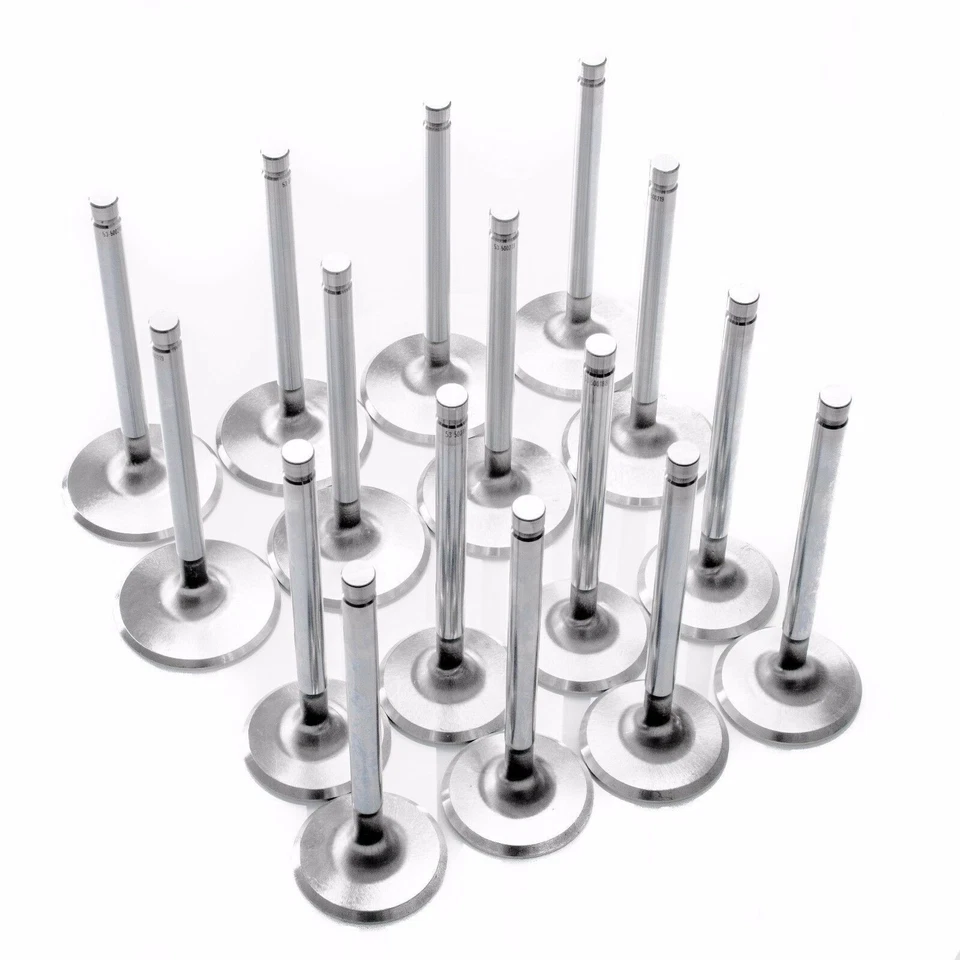 BBC Big Bock 雪佛兰进气口 2.250 & 排气 1.880 不锈钢阀门 396 454  — 第 1/1 张图片