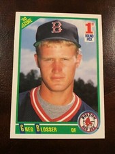 1990 Score # 681 GREG BLOSSER ROOKIE RC Boston Red Sox Sharp Look ! 