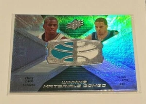 2008-09 SPx Winning Materials Chris Paul/Deron Williams Dual Jersey Hornets/Jazz - Picture 1 of 1