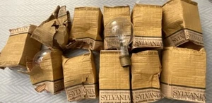 NOS Lot of 12 Vintage Sylvania 1000W 120V Spotlight Light Bulb Searchlight Lamp - Picture 1 of 5