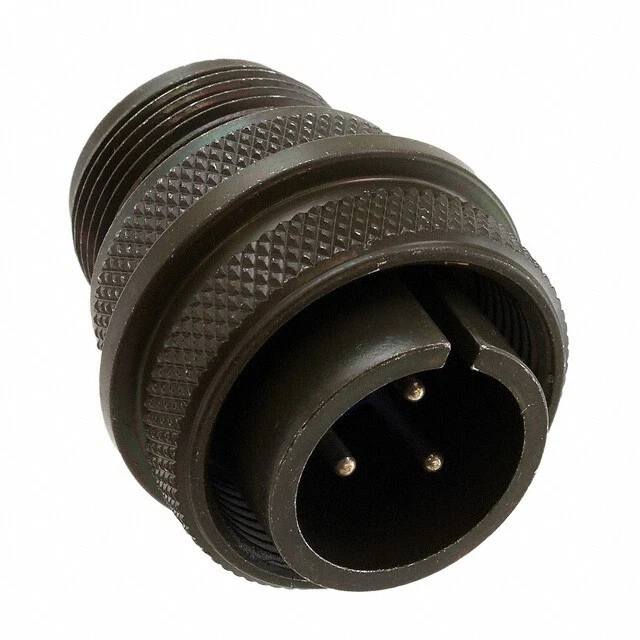 Amphenol 97-3106A-16S-5P Free Hanging Connector, 3-Position Solder Type, Plug - Image 1 of 1