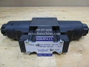 Electroválvula hidráulica Kompass D4-02-3C4-D2 bobina DC24 - Imagen 1 de 2