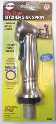 Fregadero de cocina Danco níquel cepillado spray lateral universal 10337 NUEVO en paquete Foto 1 de 4