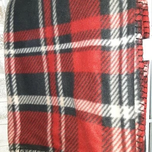 Red Tartan Polar Fleece New - Picture 1 of 5