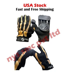 Skateboard Longboarding Slide Drift Protect Handschuh mit hochwertigen Bremsblöcken USA. - Bild 1 von 24