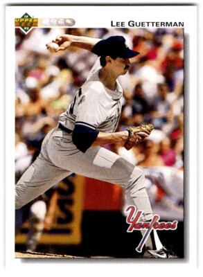 Lee Guetterman 1992 Upper Deck #610 New York Yankees - Image 1 of 2