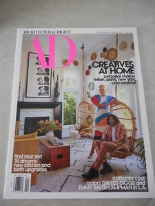 ARCHITECTURAL DIGEST Magazine, APRIL 2021, DAVEED DIGGS & EMMY RAVER-LAMPMAN!