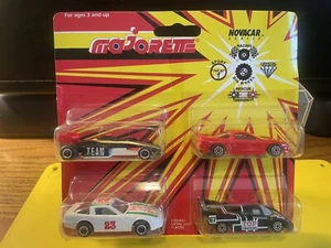 Majorette Novacar 100 Series Sports Cars 4 Pk 1/64 INDY-CORVETTE-FERRARI-LEMANS - Picture 1 of 9