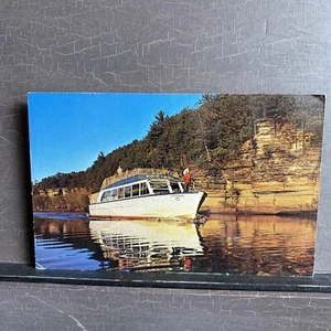 Wisconsin Dells Chippewa Tour Boat Vintage Postcard - Picture 1 of 3