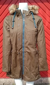 Ness Glentress Jungle Green Size 12 Coat Rare Brand New Beautiful Quality Lined - Picture 1 of 10