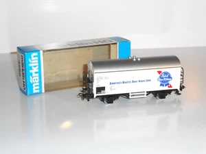 Marklin 4569 DB Pabst Reefer Boxcar. As New condition. HOscale. 3 rail AC. Boxed - Picture 1 of 11