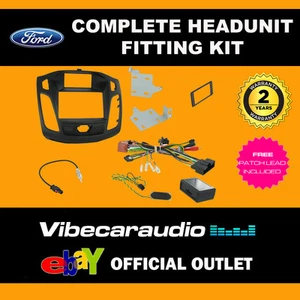 Kit de montaje estéreo CTKFD31 FORD Focus 2011-2015 doble din banda, adaptador de tallo - Imagen 1 de 1