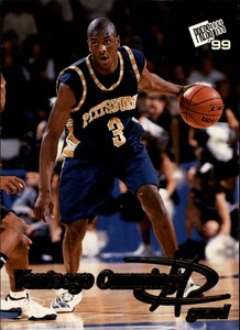 1999 Press Pass Basketball Gold Zone #20 Vonteego Cummings