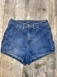 Wild Fable Highest Rise Denim Mom Shorts Women's 6/28R Blue Jean - Picture 1 of 4