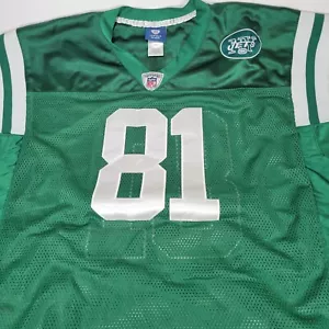 Reebok NY Jets Dustin Keller # 81 New York Jersey Mens Authentic Equipment Sz 50 - Picture 1 of 10
