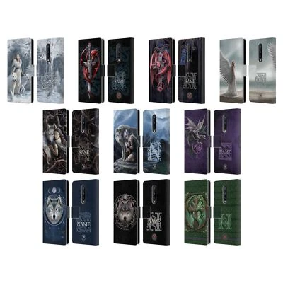 CUSTOM PERSONALISED ANNE STOKES ART LEATHER BOOK CASE FOR BLACKBERRY ONEPLUS - Image 1 of 4