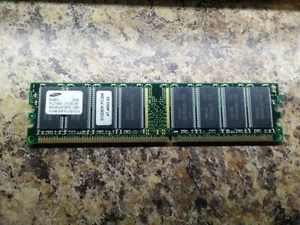 Samsung M368L6423DTL-CBO 512MB PC2100 DDR266MHz non-ECC 184-Pin DIMM 2.5V Memory - Picture 1 of 2