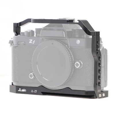Aluminum Full Cage for Nikon Zf with ARRI Mounts & Cold Shoe - 154g - Image 1 of 4