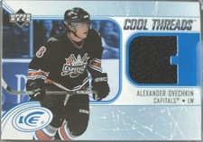 2005/06 Upper Deck Ice Cool Threads Alexander Ovechkin Rookie RC #CT-AO Capitals